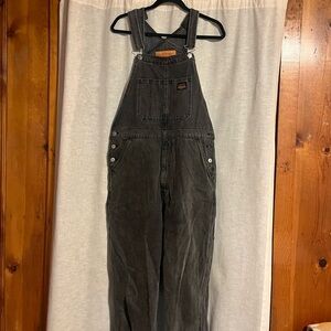 levi’s men’s black overalls